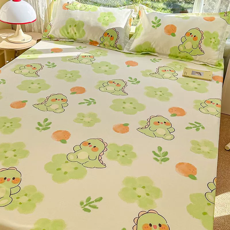 Детская простыня из хлопка с рисунком, 1,5 м