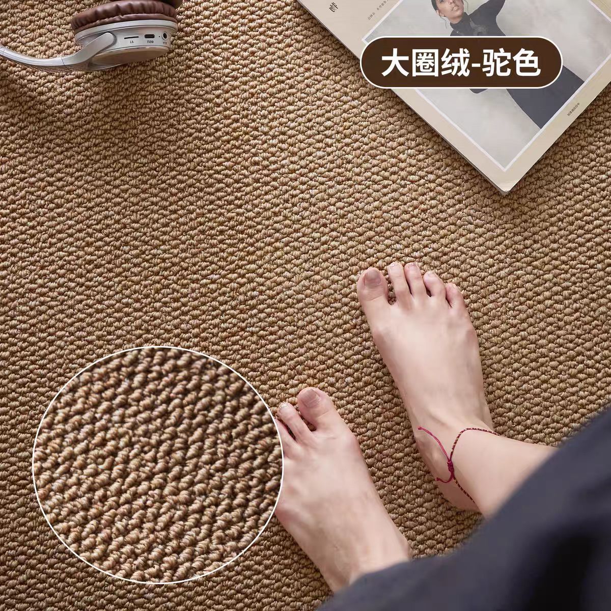 simple imitación de seda cocina almohadilla de suelo doméstica desgaste resistente a los pies antideslizantes recorte resistente a la suciedad fácil de cuidar almohadilla de suelo de la puerta image 8