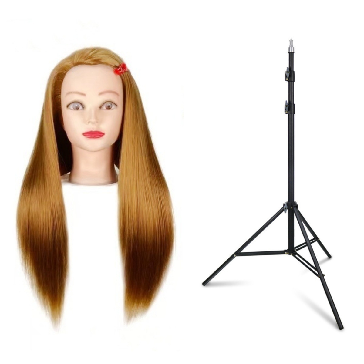 Fabricante mayorista de alta simulación de cabeza de peluquería principiantes ejercicio modelo de cabeza peluquería ejercicio modelo de cabeza