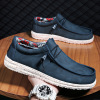 Wear men's shoes， lazy， light and breathable loafers， versatile casual shoes