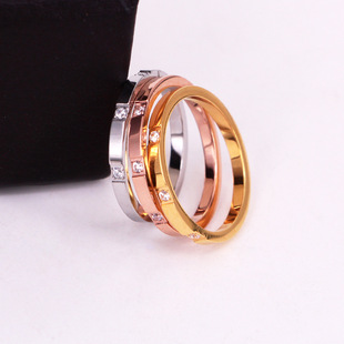 Fashionable wedding ring, J2-110, Korean style, micro incrustation, simple and elegant design