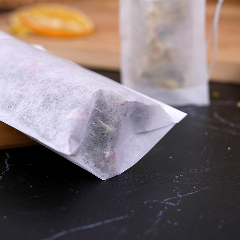Bolsa de té desechable bolsa de decocción de medicina tradicional china bolsa de filtración bolsa de baño de pies bolsa de embalaje de té de fibra de maíz paquete pequeño