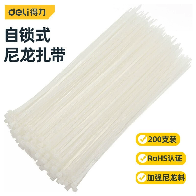 Довольно самоблокировка нейлоновая стяжка логическая лента жгут проволоки лента стяжка белая черная стяжка