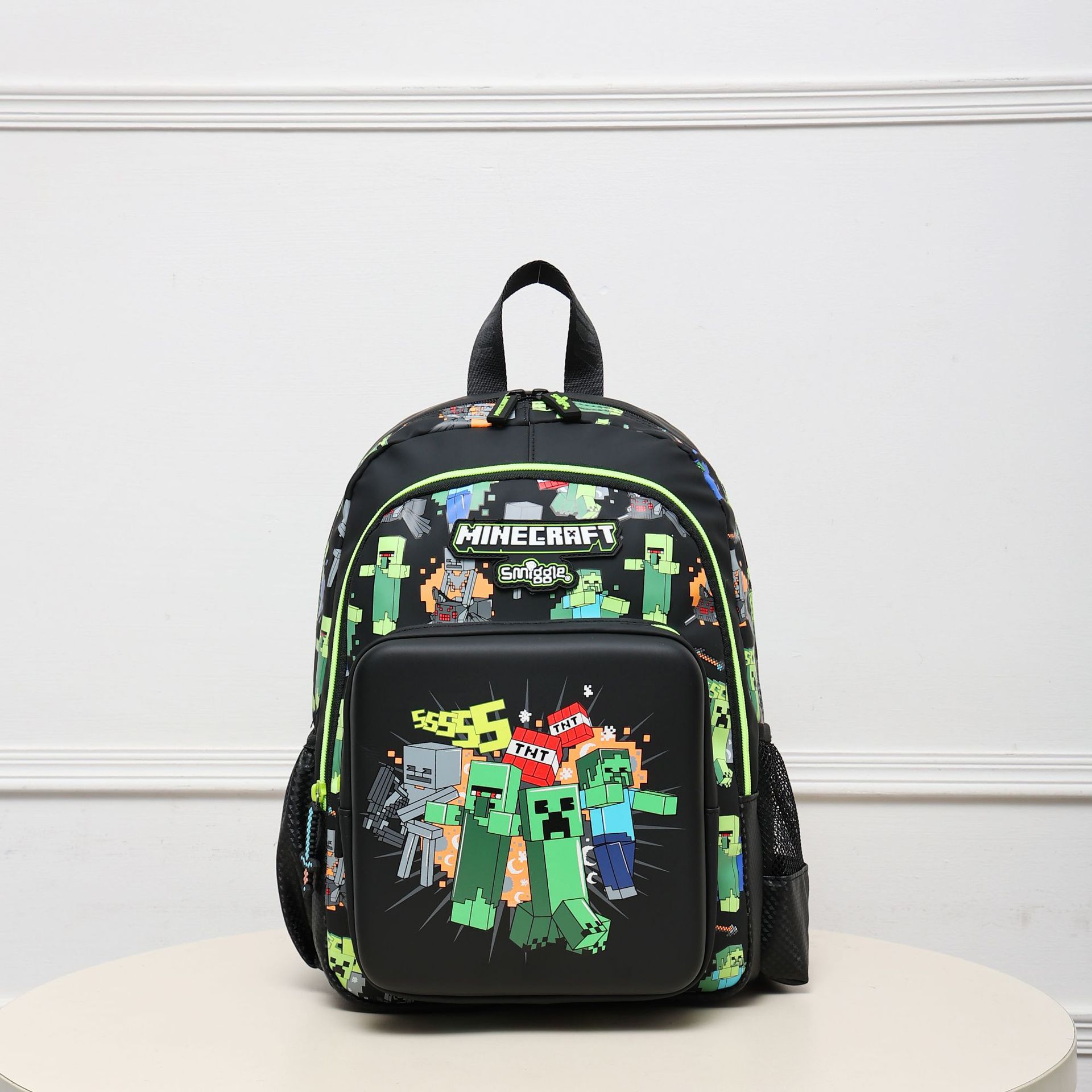 Mochila infantil australiana Smiggle caricatura multifuncional cremallera reductora de compresión mochila de la escuela primaria mochila bolsa ocio