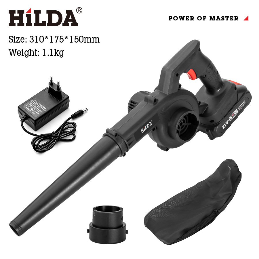 Hilda nuevo soplador recargable de batería de litio, soplador de polvo de doble propósito para el hogar, secador de pelo, alta potencia al por mayor