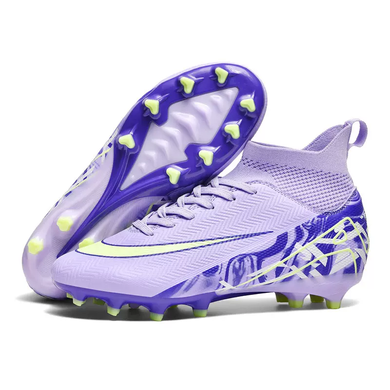高帮足球鞋短碎钉草坪AG长钉TF碎钉男女儿童青少年学生训练鞋2026