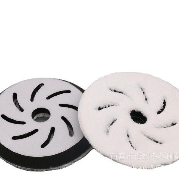 厂家5寸风火轮打蜡6寸抛光盘擦蜡盘汽车美容快速气动收蜡盘海绵盘