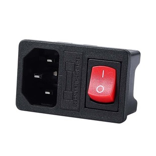 Le Magnetic LECI three-in-one socket C14 power socket with fuse switch 10A250V UL CCC KC