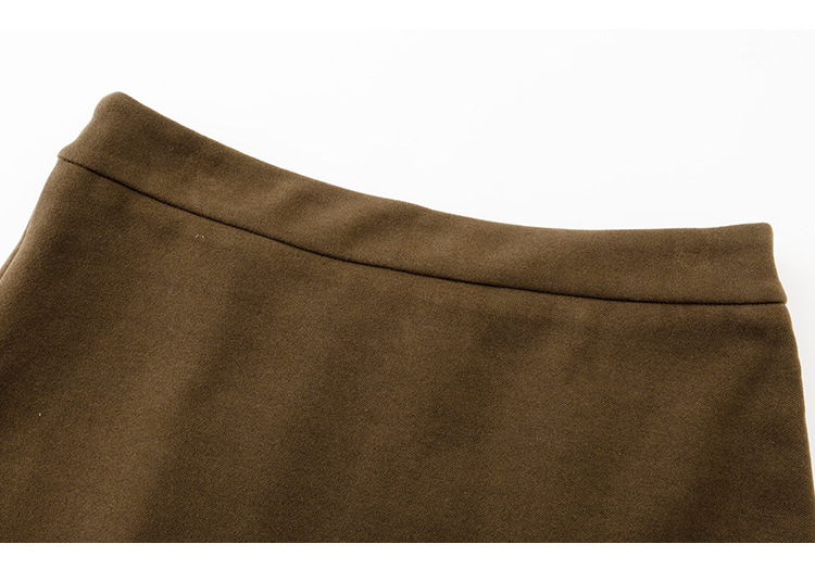 GraceChic Plus Size High Waist Slimming Women's Bodycon 2025 Winter Fat MM Patchwork Ruffled Short Skirt NQ1336_voghion.com