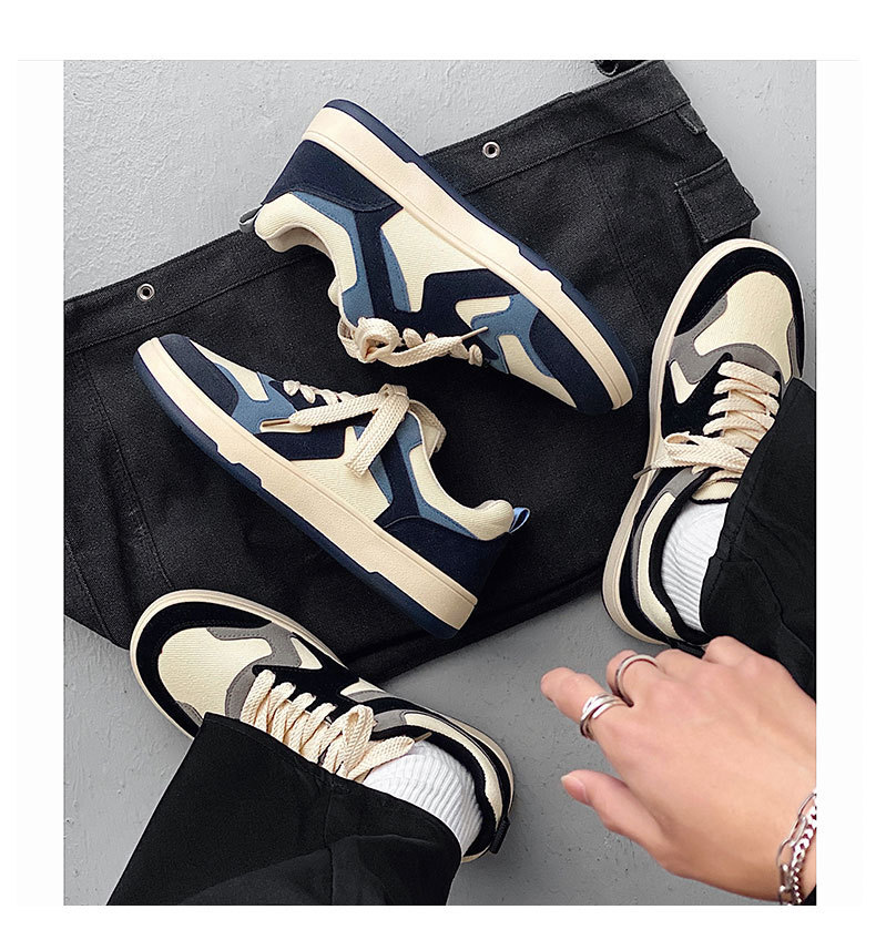 Chaussures en toile pour hommes, chaussures tendance et polyvalentes, chaussures de planche respirantes pour étudiants, version coréenne, chaussures en tissu d'hiver, chaussures décontractées, 2024_voghion.com