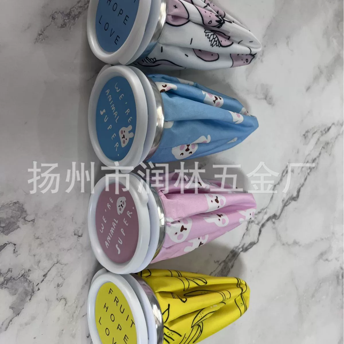 Cartoon cute ice bag, cooling sports compress with animals, physical protection