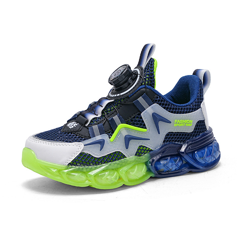 Red azul profundo simple