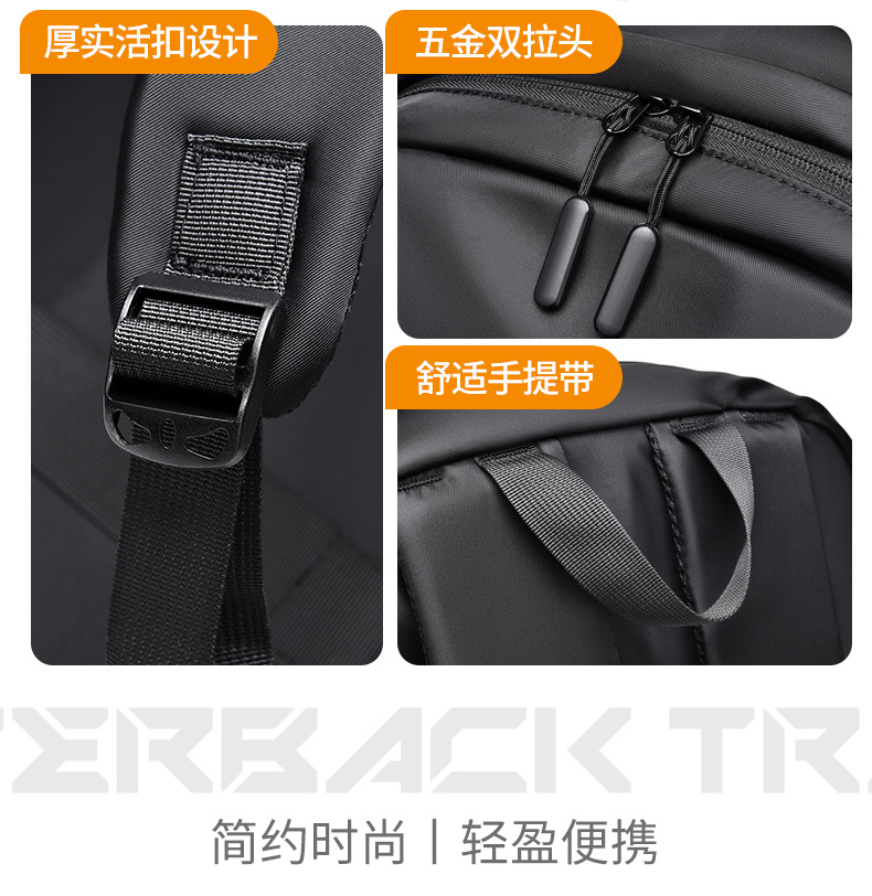 New cross-border large-capacity business and leisure travel backpack, high school computer bag, school bag, men's commuting backpack Application Scenario