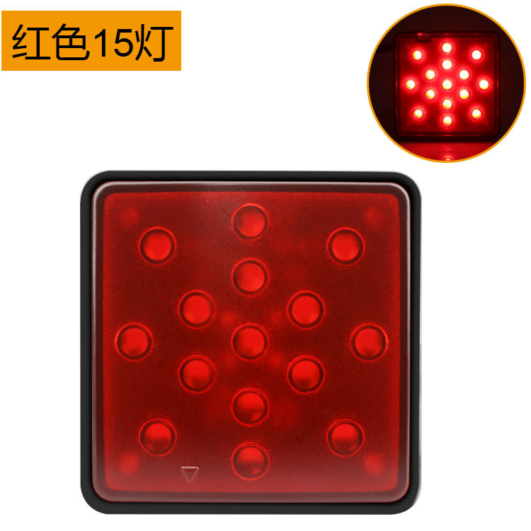 Cross-border hot sale US General led trailer light traction pickup car engine pipe cover car tail light brake light