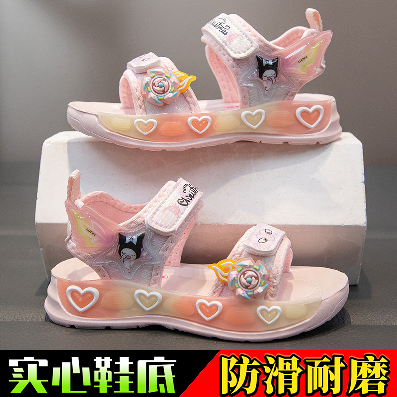 Non-slip, fuchsia, soft sole