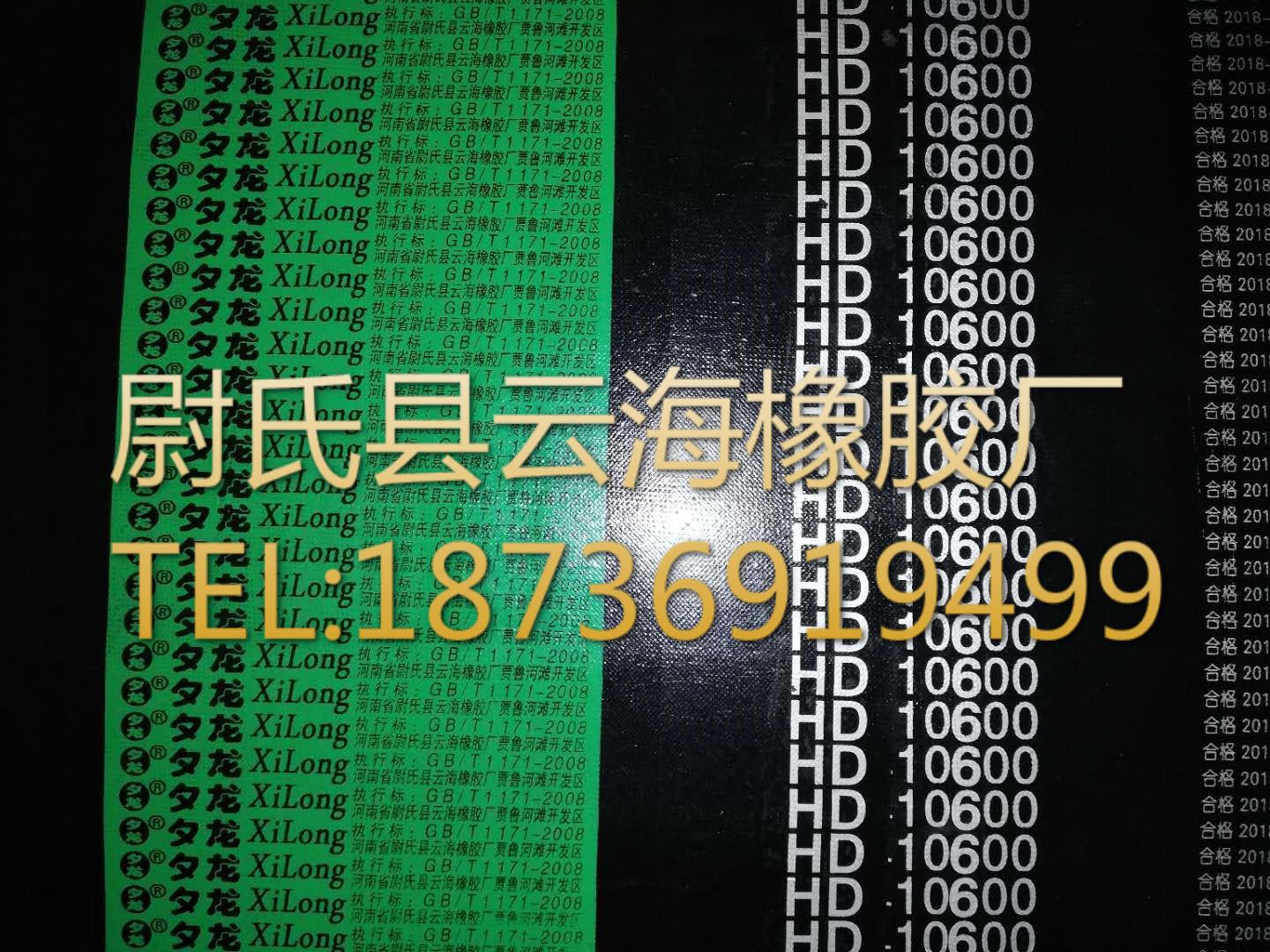 HD-10600普通V带联组带D型联组带矿山设备用D型联组带机械设备用