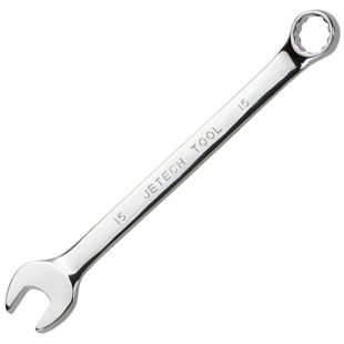 Jieke Comf-25 Plum Blossom Dual-Purpose Wrench Plum Blossom Open-Ended Wrench Mirror Polished 25mm
