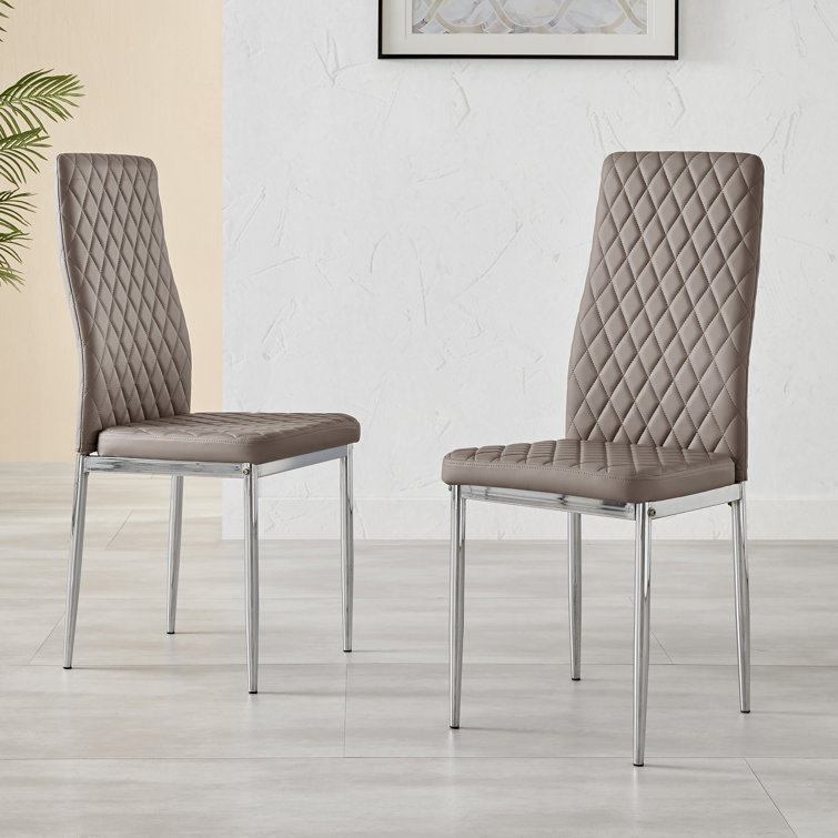 Wal-Mart silla de línea horizontal fábrica de comercio exterior silla de comedor de lujo de alto nivel silla de restaurante italiana silla respaldada