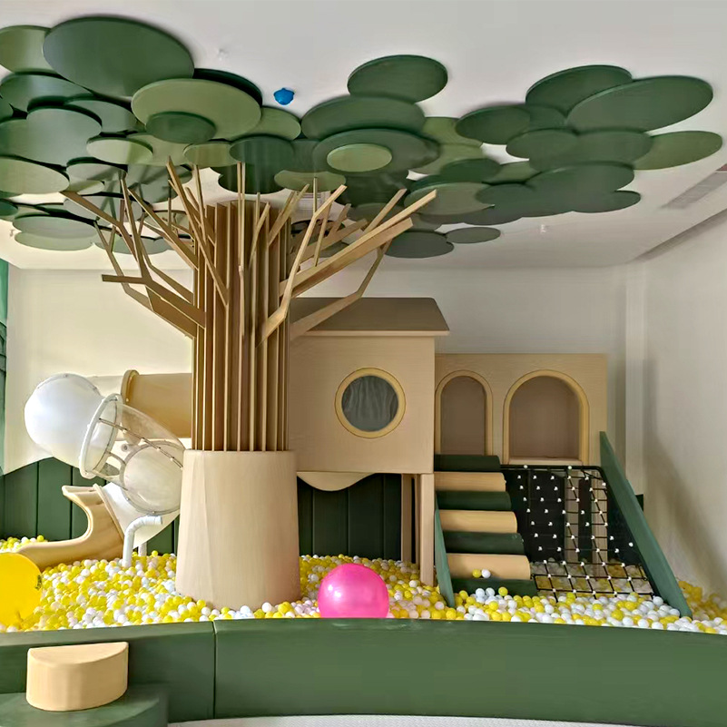 Tobogán de acero inoxidable 304 para exteriores personalizado con orificios perforados, tobogán plano para jardín de infantes, túnel de escalada y deslizamiento para niños, no estándar.