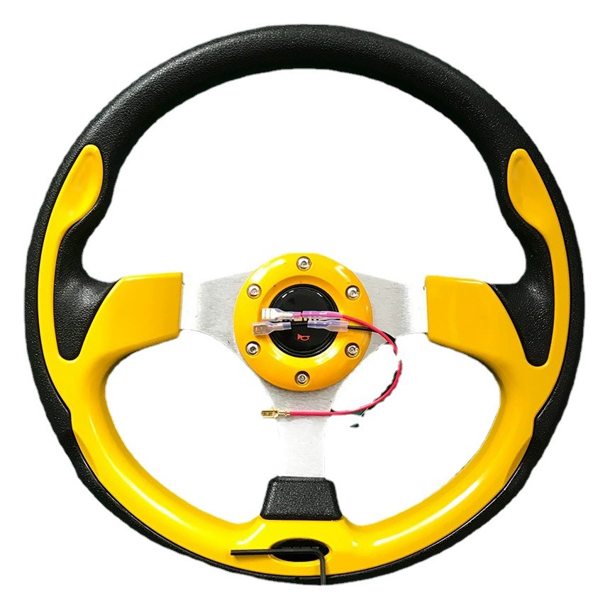 Трансграничный автомобильный модифицированный руль, гоночный руль, PU конкурентоспособный руль 13 дюймов 320 мм