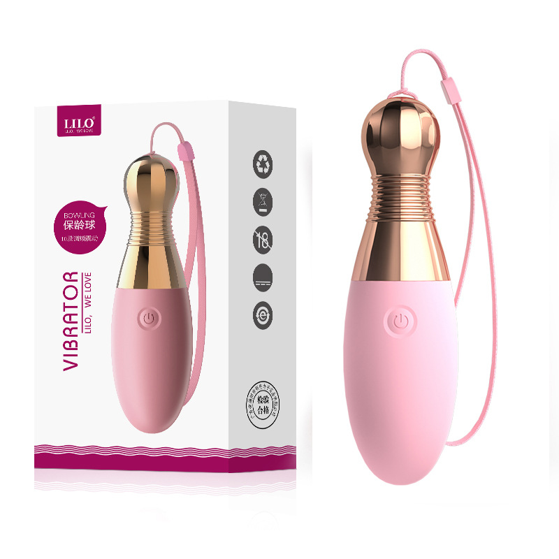 La serie de lujo gladiador chica rosa Pequeña concha pescar control remoto inalámbrico huevo salto AV palo masturbador femenino