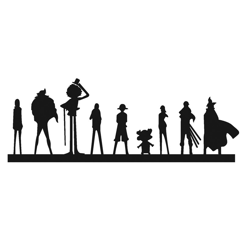 Straw hat pirates white
