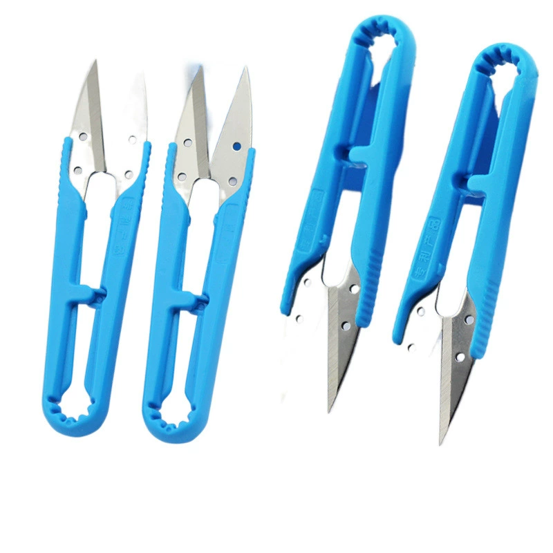 Jack Original Yarn Scissors with U-Shaped Plastic Handle for DIY Clothing and Thread Cutting