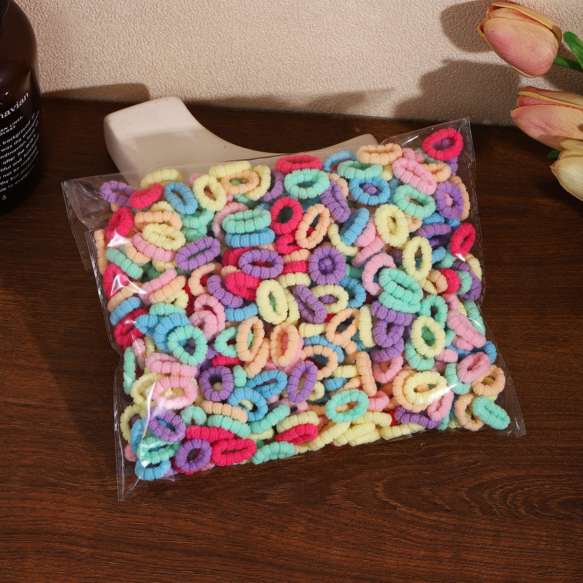 Flores siete colores serie 500 bolsas opp
