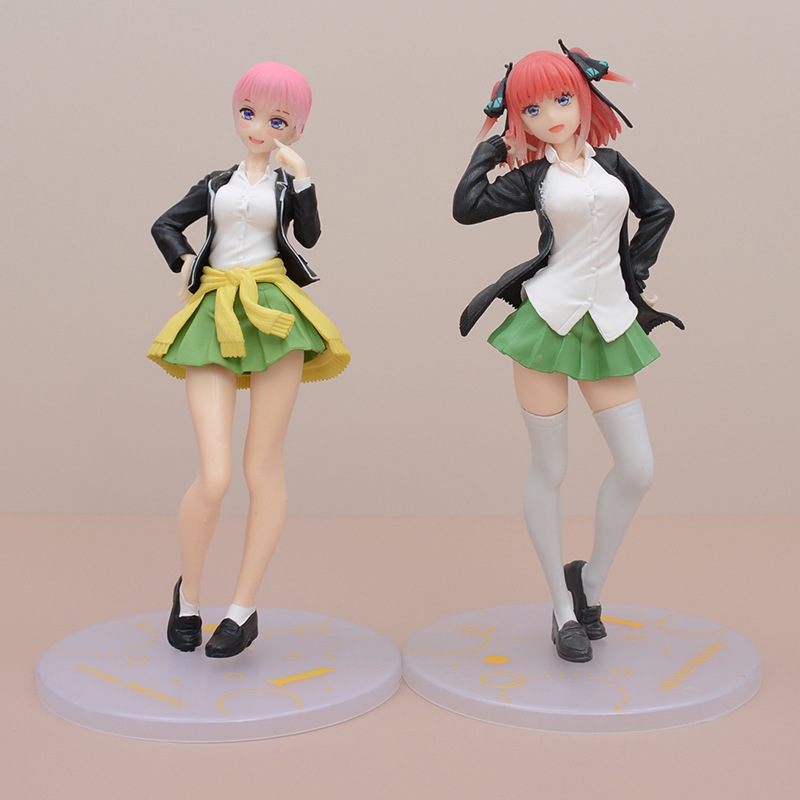 五等分的花嫁 中野一花 二乃制服校服景品美少女模型手办动漫摆件