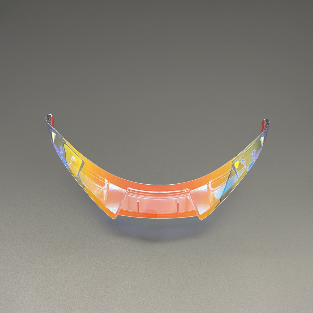 K6 Helmet Tail Spoiler Electroplated Color Colorful Aurora Motorcycle Helmet Accessories Decoration