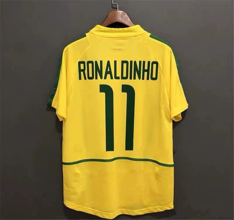 Прямая поставка с завода Brazil серия джерси форма футбольная Роналдо Каканемар домашняя и гостевая футболка для домашних и выездных матчей