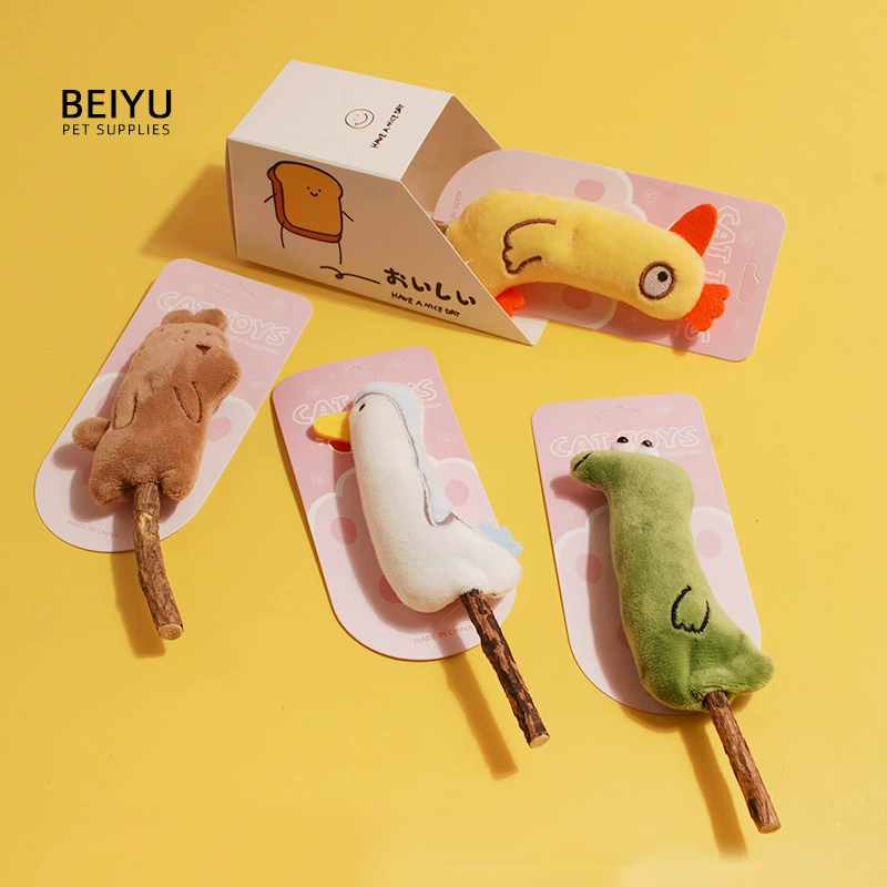 Куклы для кошек Очистка полости рта Закуски для чистки зубов и вентиляции куклы товары для кошек