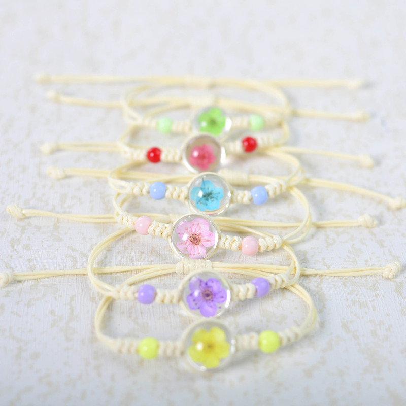 Factory direct fresh and sweet star lace blossom cherry blossom bracelet Jingdezhen ceramic bracelet cherry blossom daffodils Factory direct fresh and sweet star lace blossom cherry blossom bracelet Jingdezhen ceramic bracelet cherry blossom daffodils