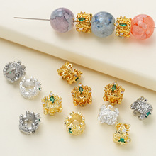 18K�~����ɫ��׸����荾G�ʯ�U��Ͱ��DIY��������Ʒ���