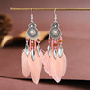 Feather earrings 2024 Your Titi Yiwu Diqian Jewelry