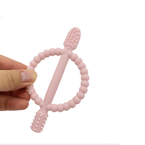 Manufacturer supplies silicone teethers, baby bracelets, teething sticks, baby teether toys, customizable