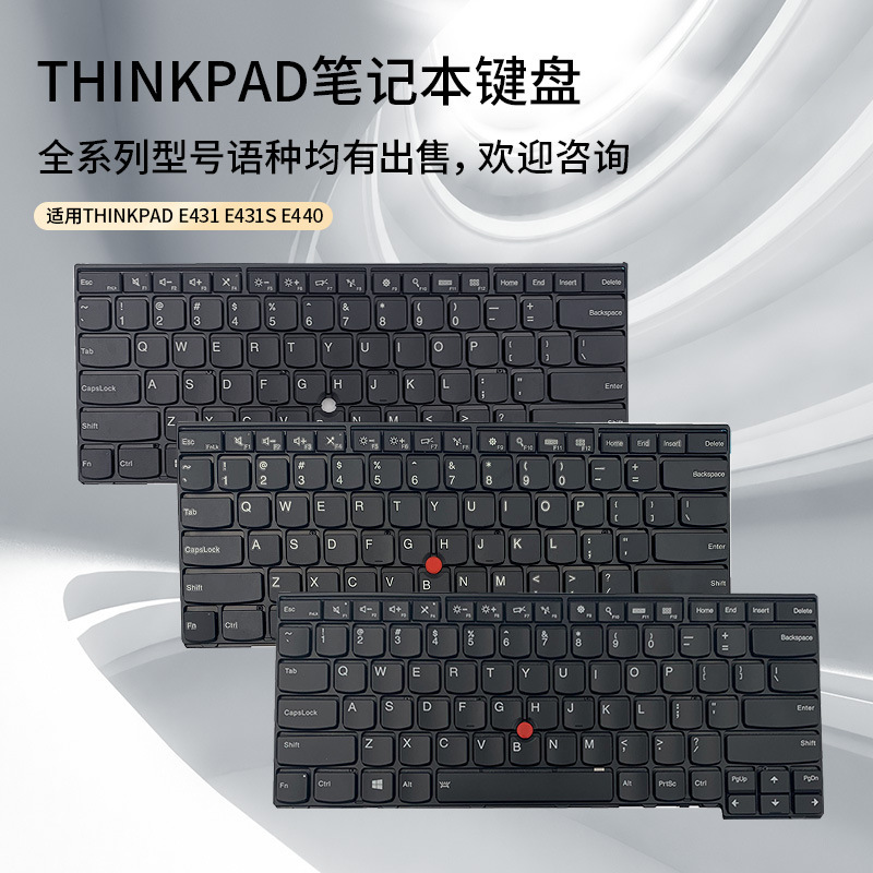 Applicable to Lenovo ThinkPad T431 T431S T440 T440P E431 laptop keyboard