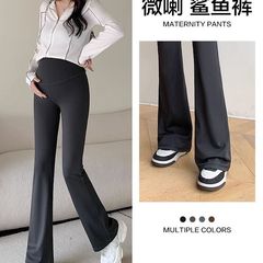 サメの皮の妊婦のズボンの秋冬の外はヨガのズボンを調節することができます。
