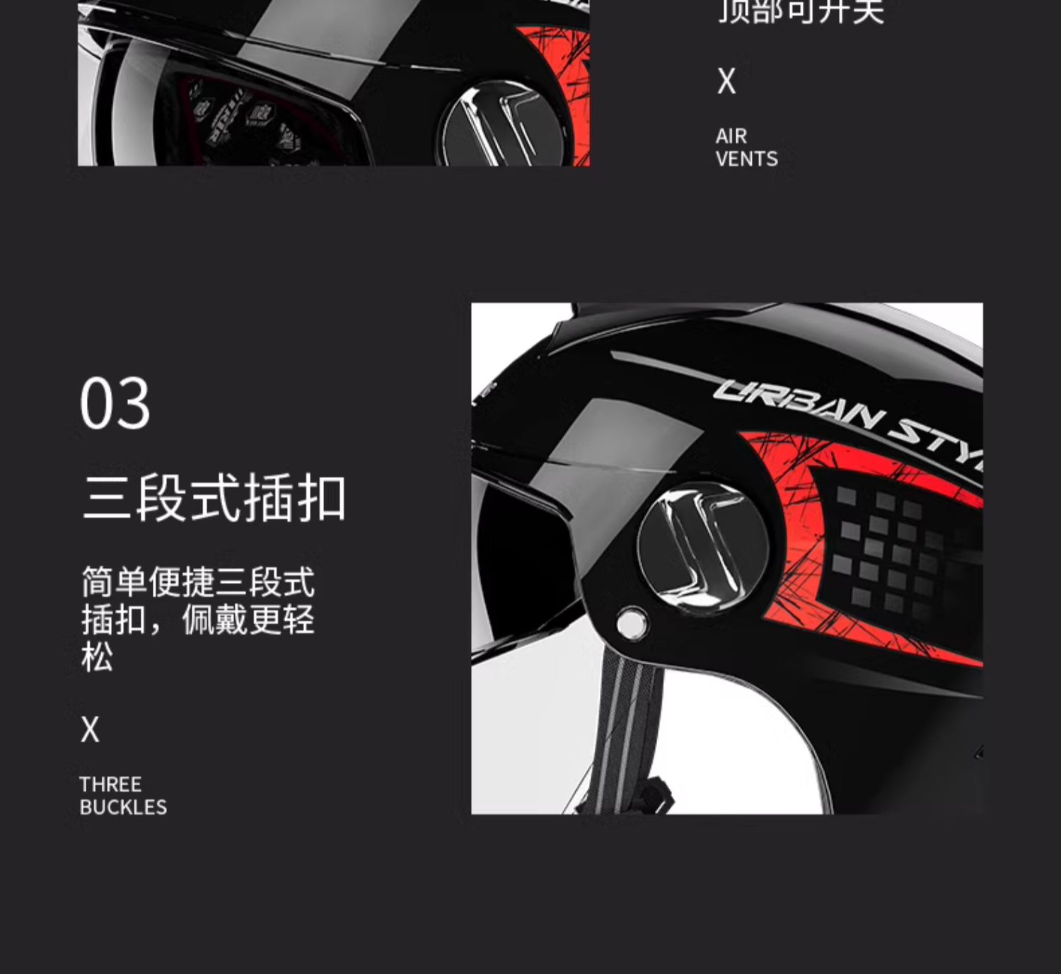 3C Certified Electric Motorcycle Helmet for Men and Women, Summer
