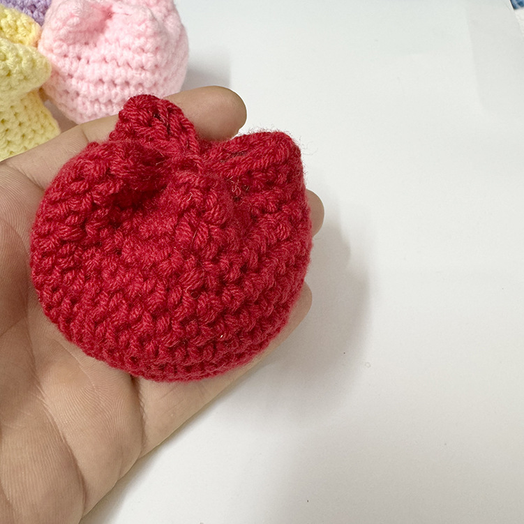 큰 머리 빨간색