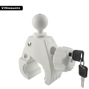 Medical Monitoring Screen Fixed Round Tube Bracket Compatible with 30-63 Diameter Anti-Theft Quick Release Tube Clamp Vin-C-043