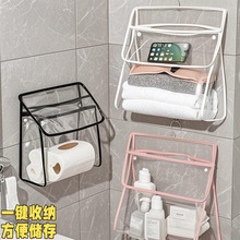 家用浴室收纳挂袋宿舍衣服置物袋大容量防水便捷式旅游防水挂袋