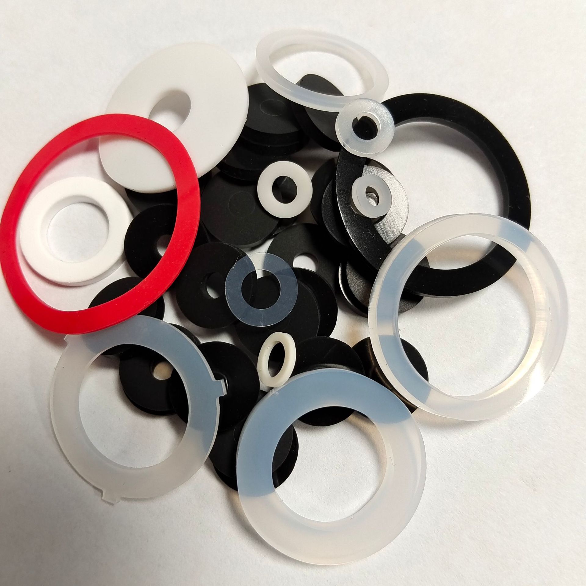 厂家批发瓶盖密封硅胶垫圈保温壶防漏硅胶垫圈各种紧固平面垫圈