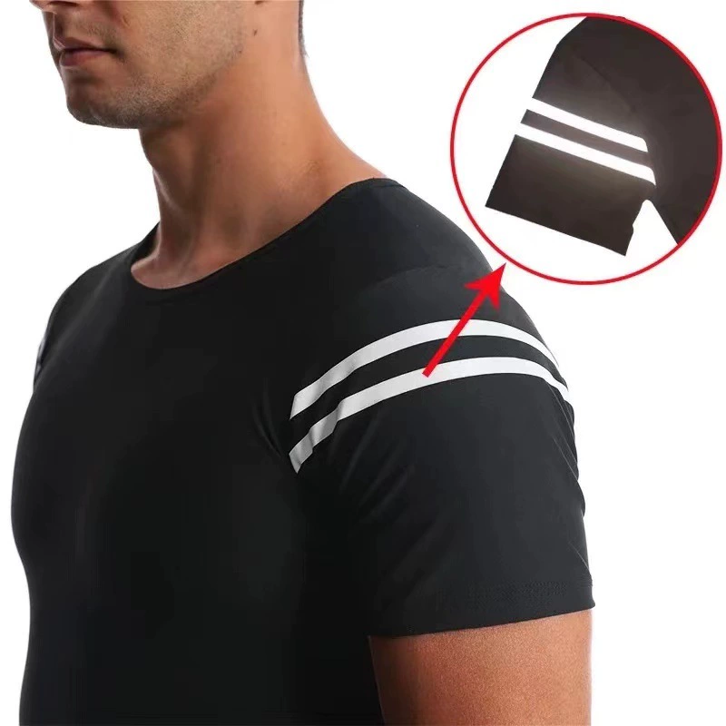 (Cross-border trading), спортивный жилет для спортзала, пояс, shapewear, Amazon, с коротким рукавом, обтягивающий
