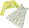 Summer set, dress, jacket, children's clothing, wholesale