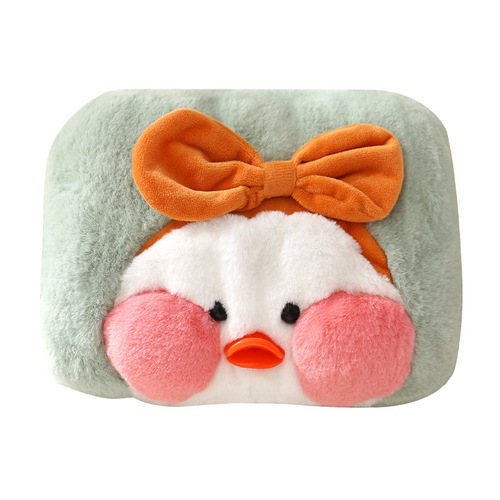 Internet celebrity Dudu duck removable and washable double-insert glove bag hot water bottle hand warmer baby cartoon plush national standard
