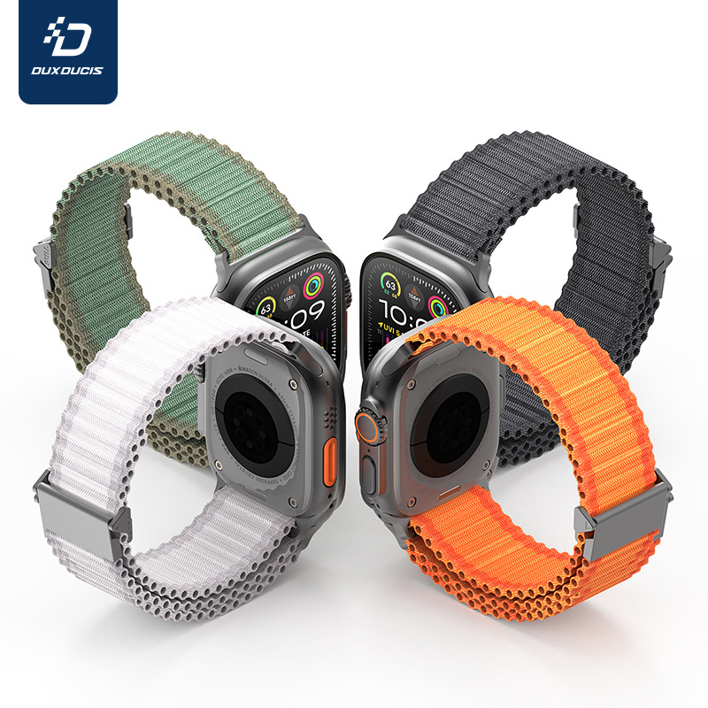 Aplicable AppleWatch correa de reloj de Apple al aire libre iWatch10 generación correa de reloj de diámetro de nylon trenzado al por mayor