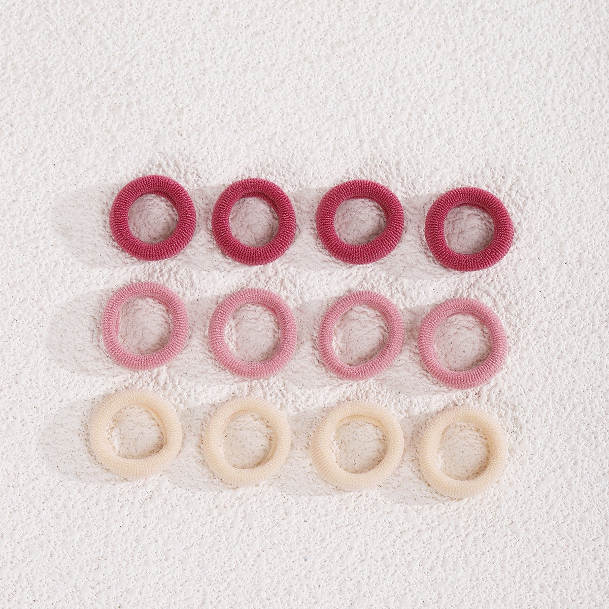 Cabeza de bebés de cabello de color caramelo anillo de cabello de goma de alta elasticidad cabello de mujer no lesionar cabello de cabello tocado de niña