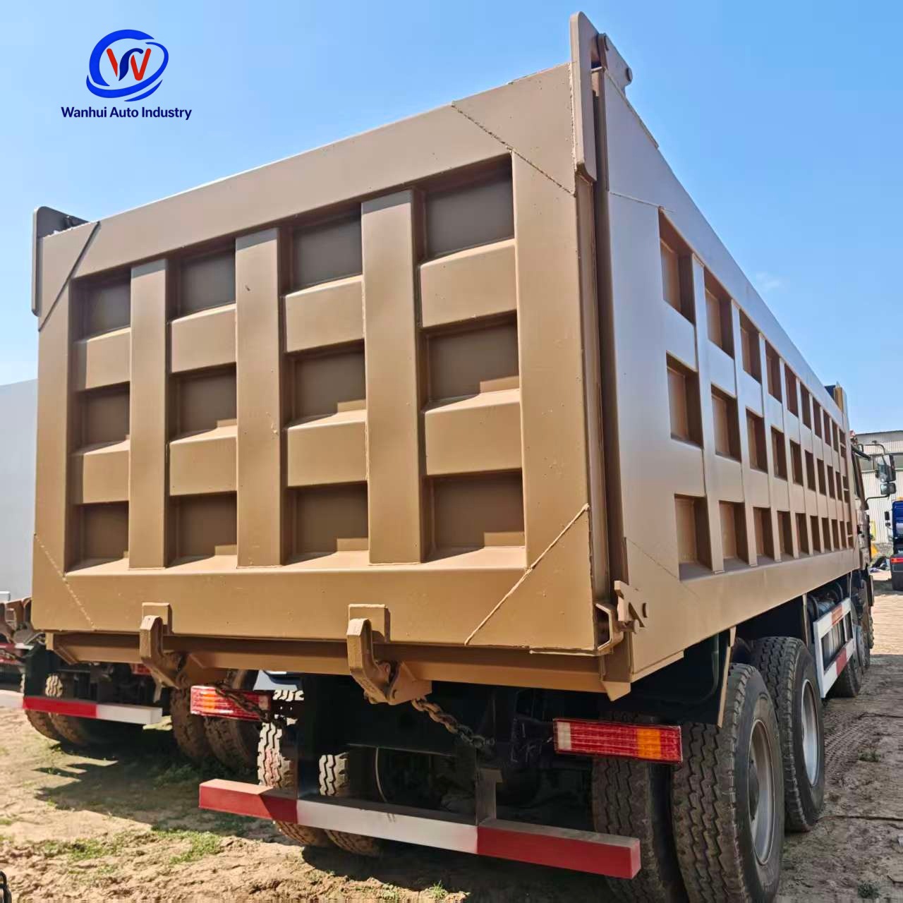 Shaanxi Automobile Delong F3000 Rear Eight-Wheel Dump Truck 6×4 Drive Weichai 380 Horsepower Engineering Dump Truck Africa