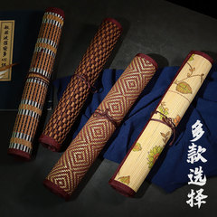 廠家批發筆簾卷筆袋帆布學生用毛筆簾帶口袋全包圍毛筆袋筆簾批發